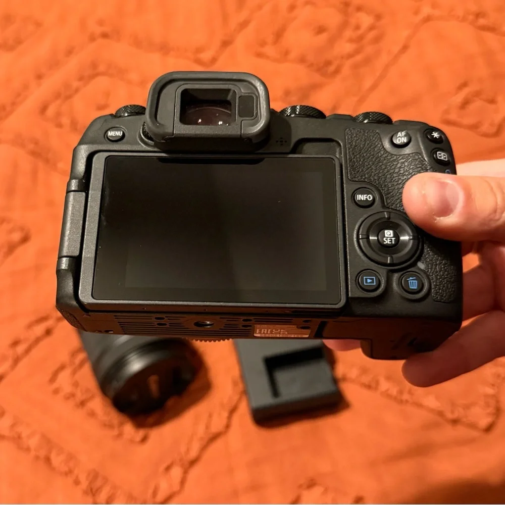 Canon EOS R Mirrorless Camera with Lens and Accessories - Black